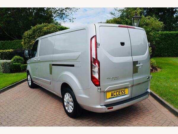Ford Transit Custom Panel Van 2.0 320 Ecoblue Limited L2 H1 Euro BD23HWK Silver #4