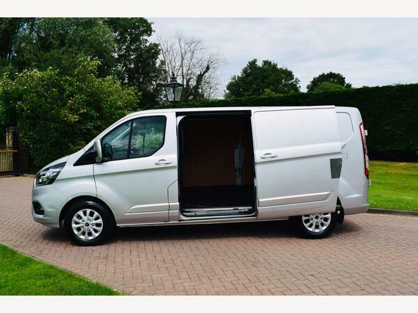 Ford Transit Custom Panel Van 2.0 320 Ecoblue Limited L2 H1 Euro BD23HWK Silver #3
