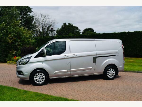 Ford Transit Custom Panel Van 2.0 320 Ecoblue Limited L2 H1 Euro BD23HWK Silver #2