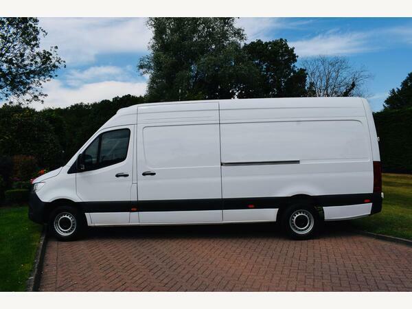 Mercedes-Benz Sprinter Panel Van 317 Lwb Fridge Van With Standby White #2