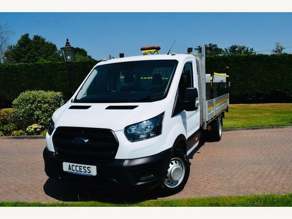 Ford Transit Custom 130Ps 350 Leader Fwd L3 H3 Lwb High Roof Euro 6 Wi White #1