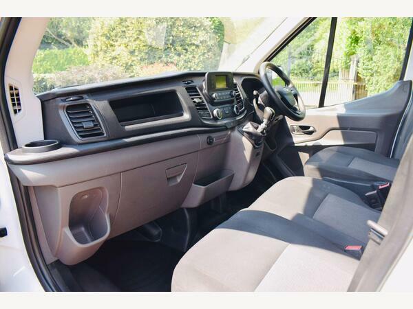 Ford Transit Custom 130Ps 350 Leader Fwd L3 H3 Lwb High Roof Euro 6 Wi White #6