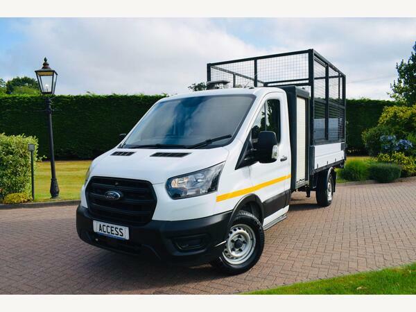 Ford Transit Custom Tipper 350 Caged Tipper With Tail Lift And A C White