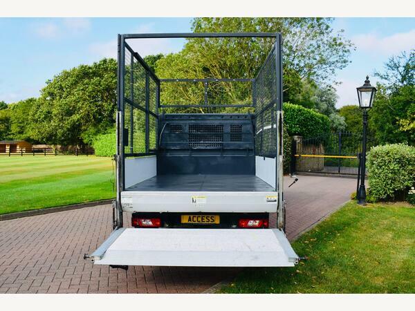 Ford Transit Custom Tipper 350 Caged Tipper With Tail Lift And A C YP22UNJ White #2