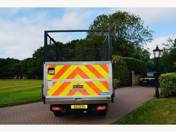 Ford Transit Custom Tipper 350 Caged Tipper With Tail Lift And A C YP22UNJ White #3