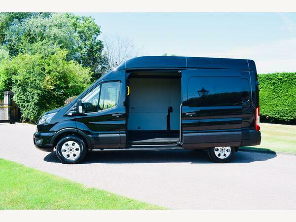 Ford Transit Custom Panel Van 2.0 350 Ecoblue Limited Fwd L3 Euro Black #3