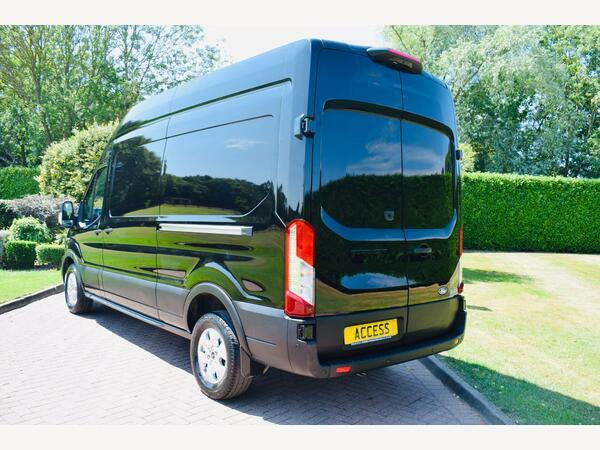 Ford Transit Custom Panel Van 2.0 350 Ecoblue Limited Fwd L3 Euro Black #5