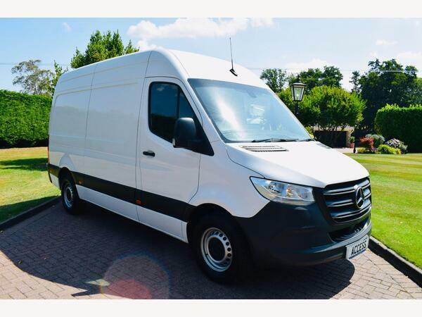 Mercedes-Benz Sprinter Panel Van 2.0 317 Cdi Progressive Rwd L2 H2 Euro 6 White #5
