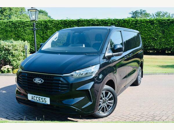 Ford Transit Custom Panel Van 2.0 320 Ecoblue Limited L1 H1 Euro Black