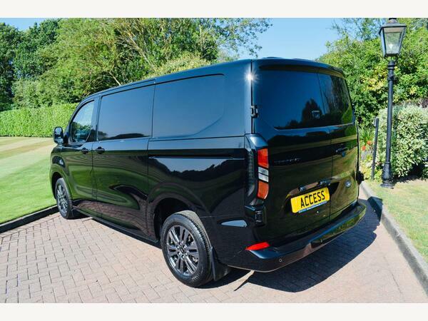 Ford Transit Custom Panel Van 2.0 320 Ecoblue Limited L1 H1 Euro Black #4