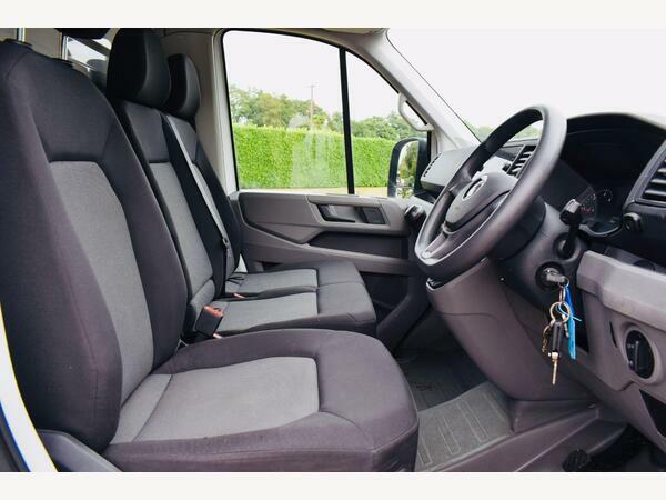 Volkswagen Crafter Tipper Cr35 Caged Tipper With A C And Toolpod White #4