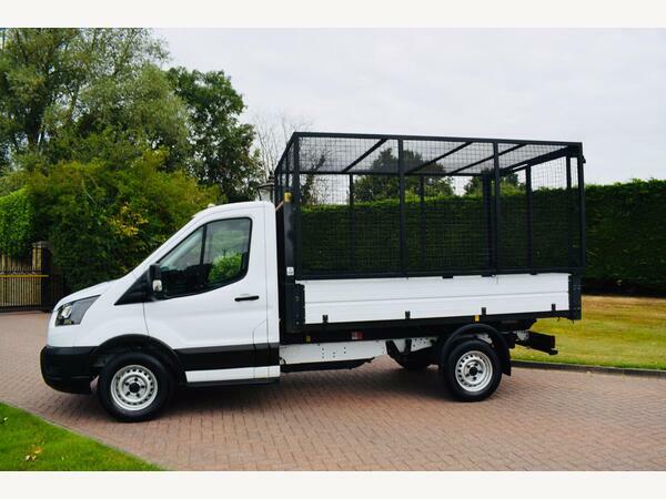 Ford Transit Custom Tipper 350 Leader Caged Tipper Mwb Eu6 YP22UHW White #2