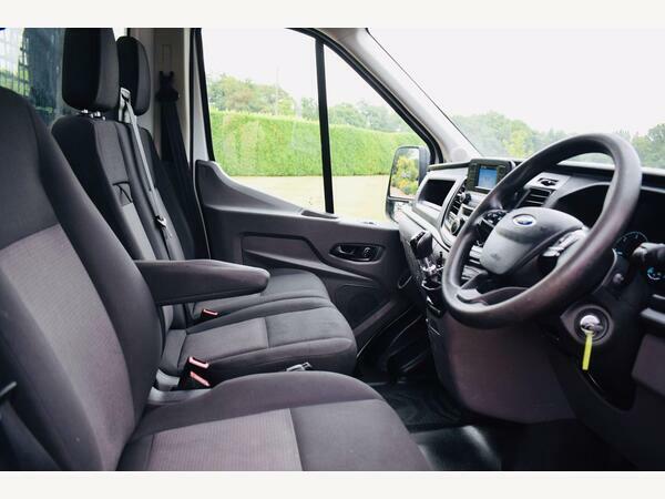 Ford Transit Custom Tipper 350 Leader Caged Tipper Mwb Eu6 YP22UHW White #6