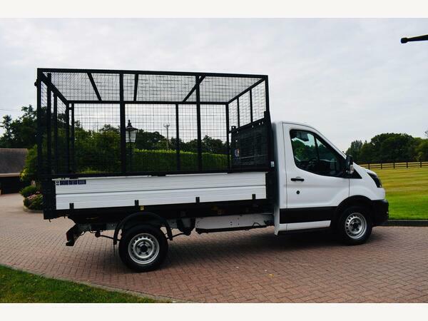 Ford Transit Custom Tipper 350 Leader Caged Tipper Mwb Eu6 YP22UHW White #5