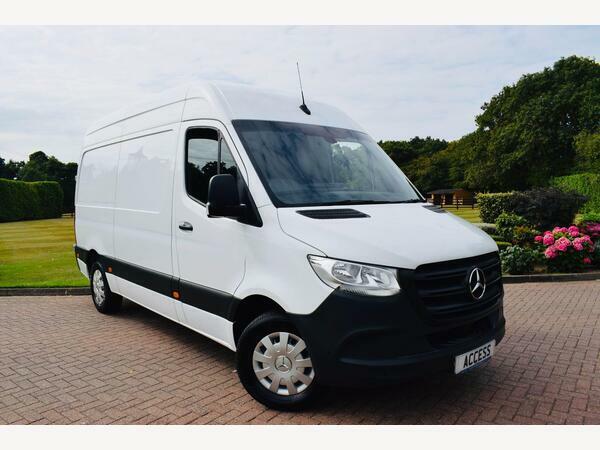 Mercedes-Benz Sprinter 3.5T L3 H2 Pro Van White #9