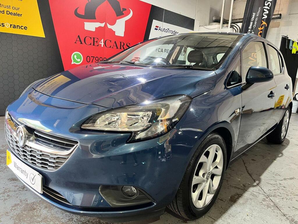 Vauxhall Corsa Hatchback 1.4I Excite Euro 6 Ac 2015 Blue #4
