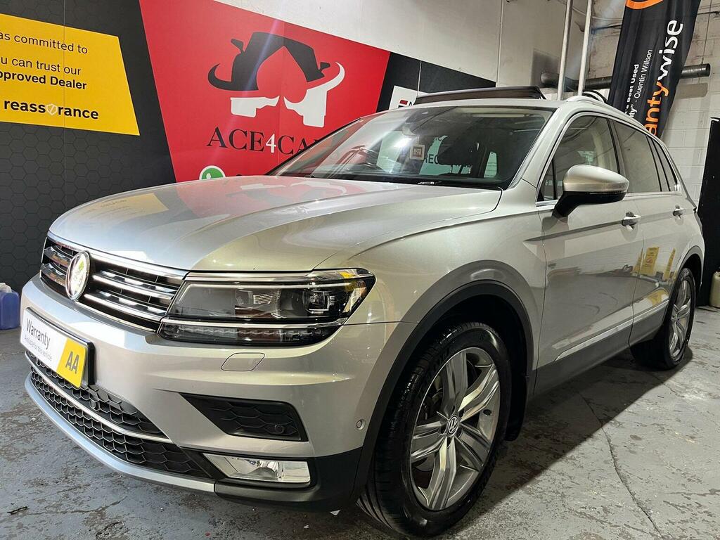 Volkswagen Tiguan Suv 2.0 Tsi Bluemotion Tech Sel Dsg 4Motion Euro 6 Silver