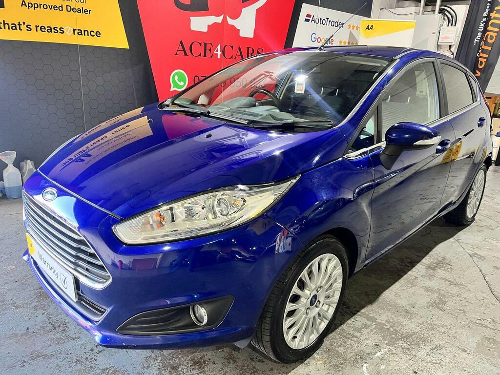 Ford Fiesta 1.6 Titanium Powershift Euro 5 Blue #5