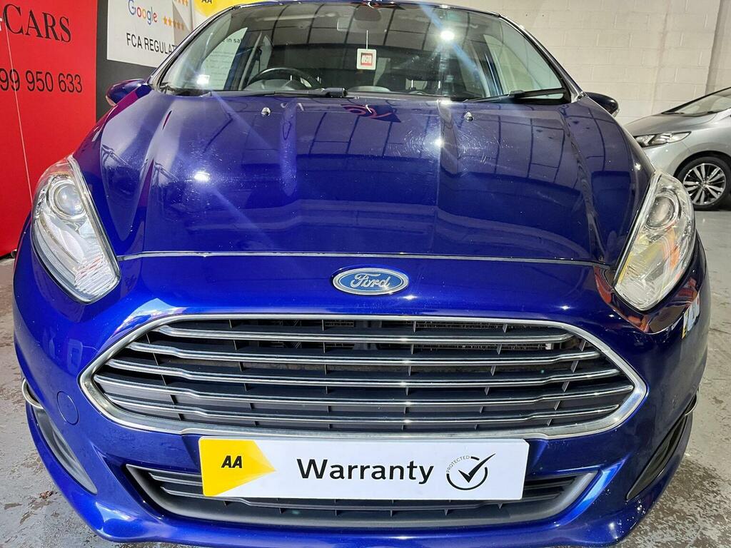 Ford Fiesta 1.6 Titanium Powershift Euro 5 Blue #4
