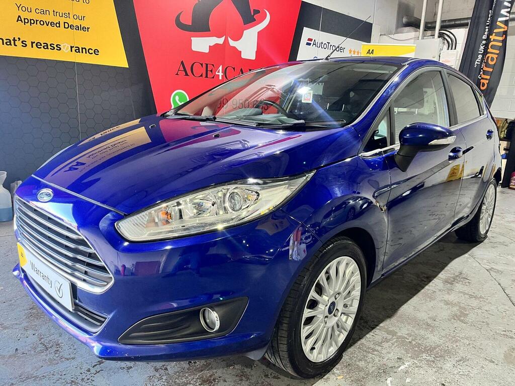 Ford Fiesta 1.6 Titanium Powershift Euro 5 Blue #2