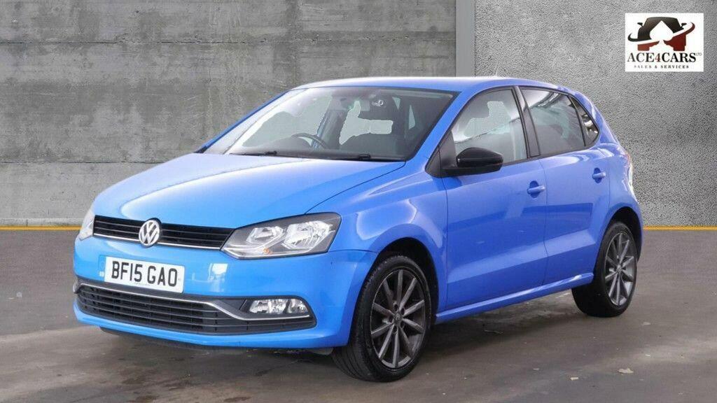 Volkswagen Polo 1.0 Bluemotion Tech Se Design Euro 6 Ss Blue #2