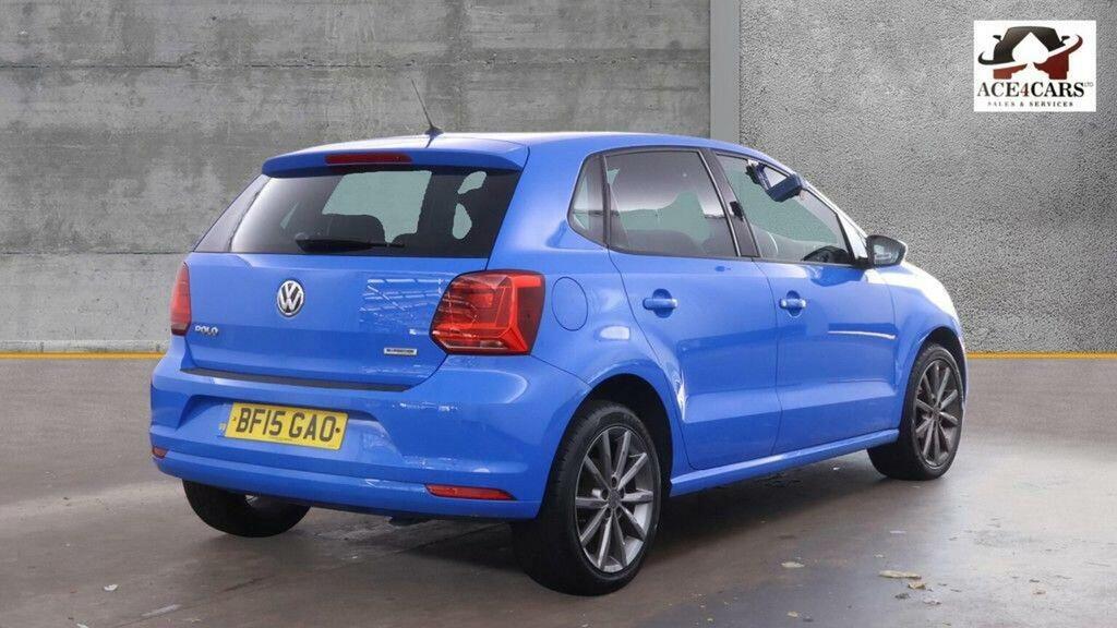 Volkswagen Polo 1.0 Bluemotion Tech Se Design Euro 6 Ss Blue #5