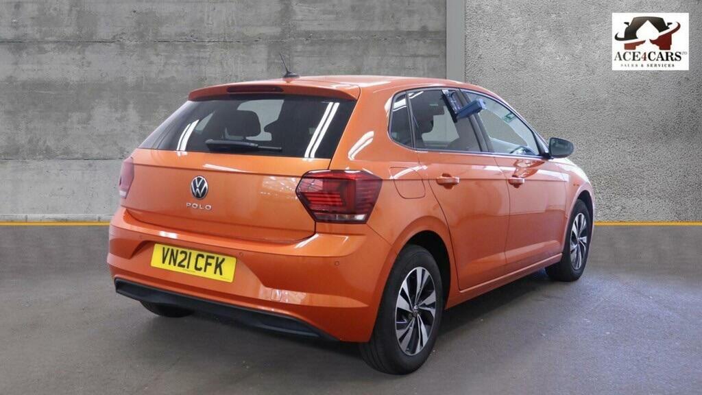 Volkswagen Polo 1.0 Tsi Match Dsg Euro 6 Ss Orange #4
