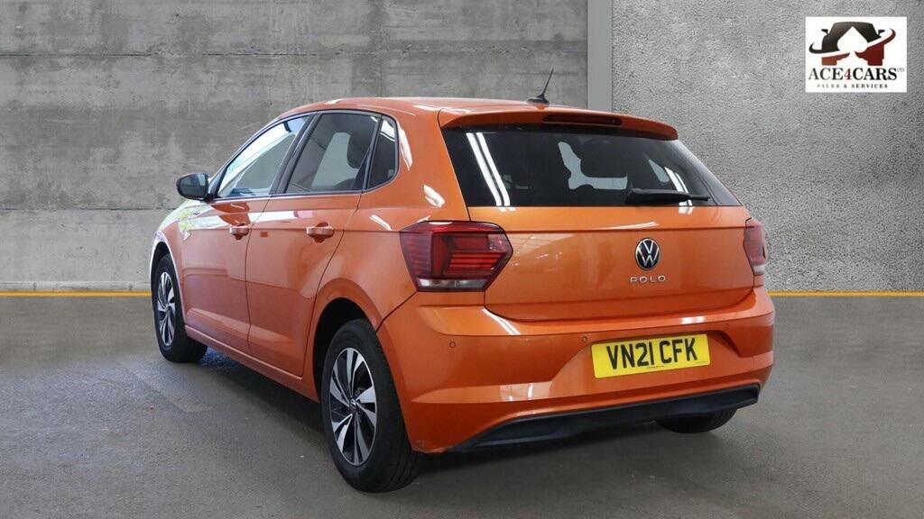 Volkswagen Polo 1.0 Tsi Match Dsg Euro 6 Ss Orange #3