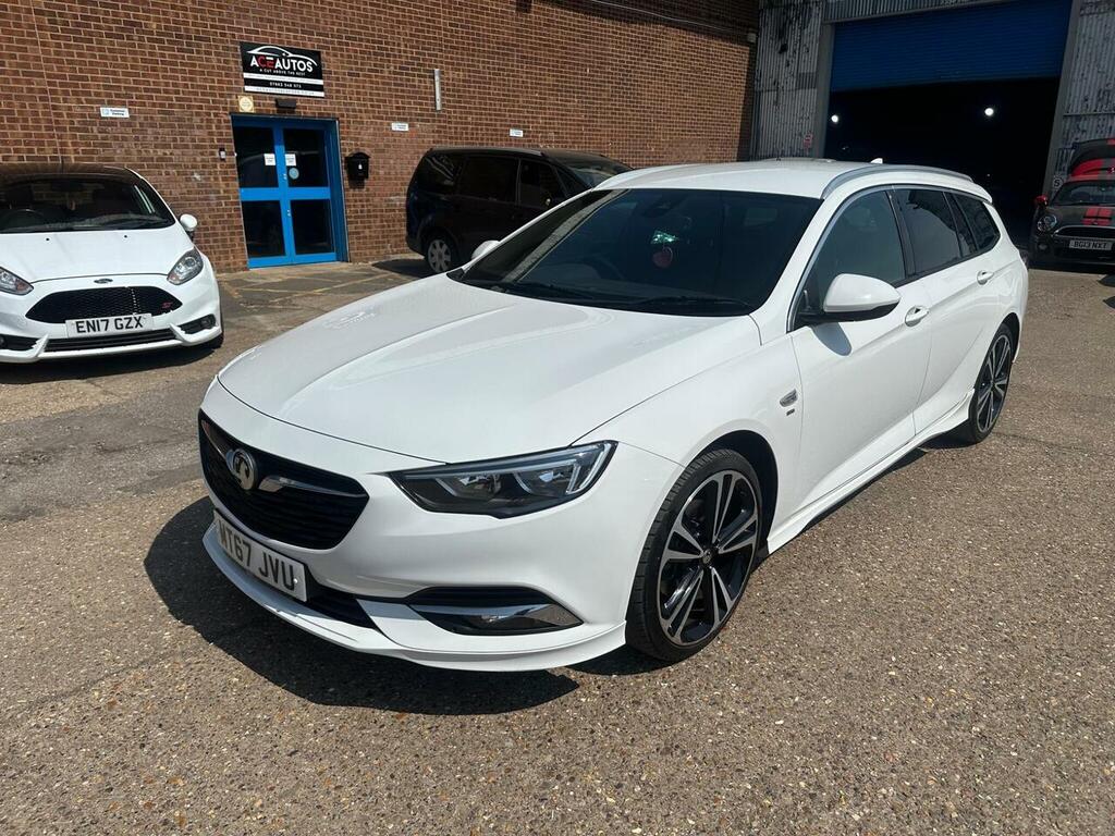 Vauxhall Insignia 2.0 Turbo D Blueinjection Sri VX Line Nav Sports T White #3