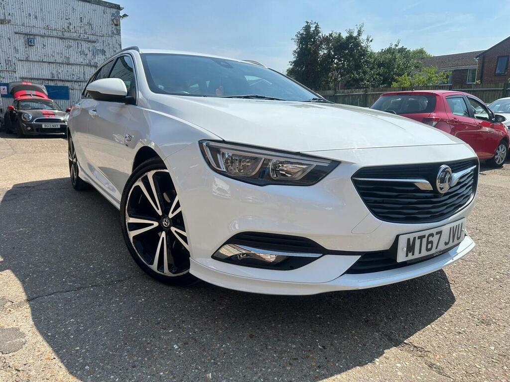 Vauxhall Insignia 2.0 Turbo D Blueinjection Sri VX Line Nav Sports T White #6