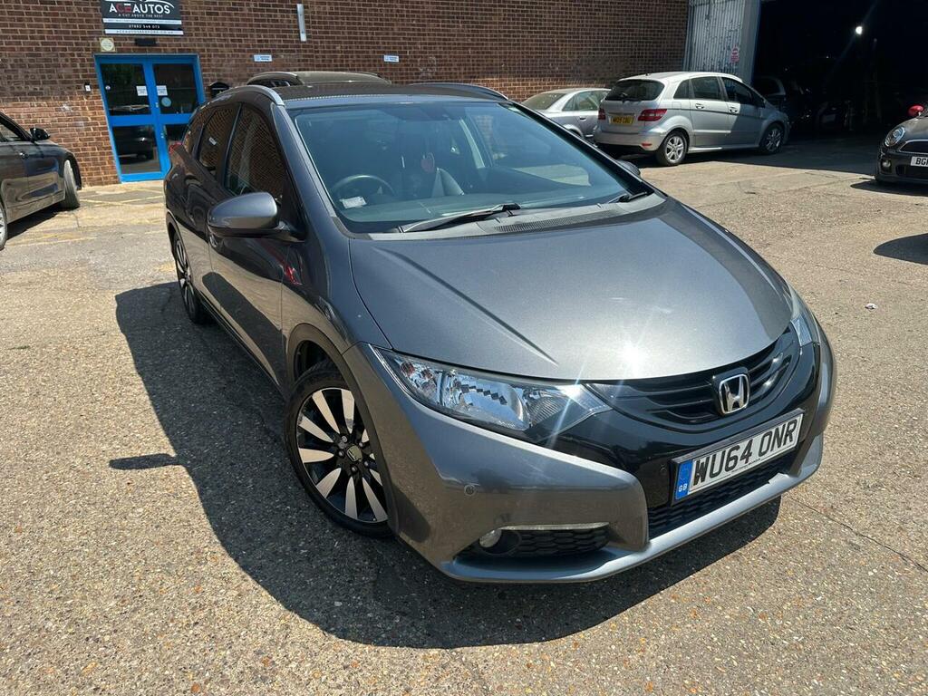Honda Civic 1.6 I-dtec Sr Tourer Euro 5 Ss Grey #6