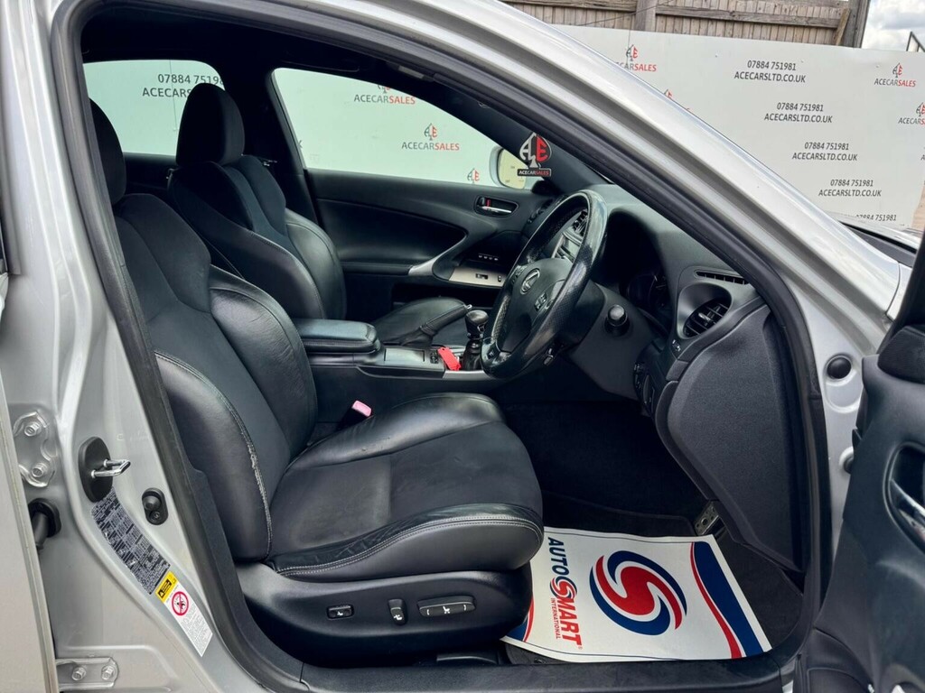 Lexus IS 2.5 V6 F Sport Euro 5 White #11
