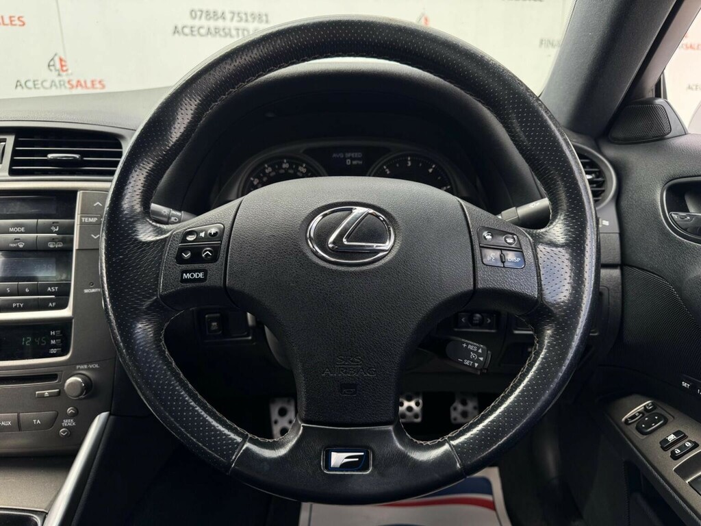 Lexus IS 2.5 V6 F Sport Euro 5 White #28