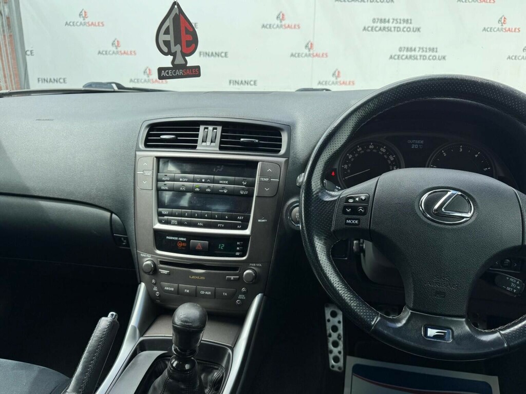 Lexus IS 2.5 V6 F Sport Euro 5 White #22
