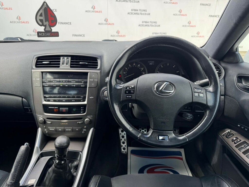 Lexus IS 2.5 V6 F Sport Euro 5 White #35
