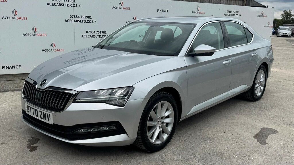 Skoda Superb Hatchback 1.5 Tsi Act Se Dsg Euro 6 Ss 202 Silver #4