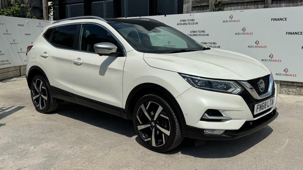 Nissan Qashqai Suv 1.6 Dci Tekna Xtron Euro 6 Ss 201868 FN68LTA White #2