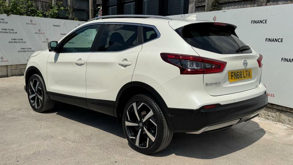Nissan Qashqai Suv 1.6 Dci Tekna Xtron Euro 6 Ss 201868 FN68LTA White #6