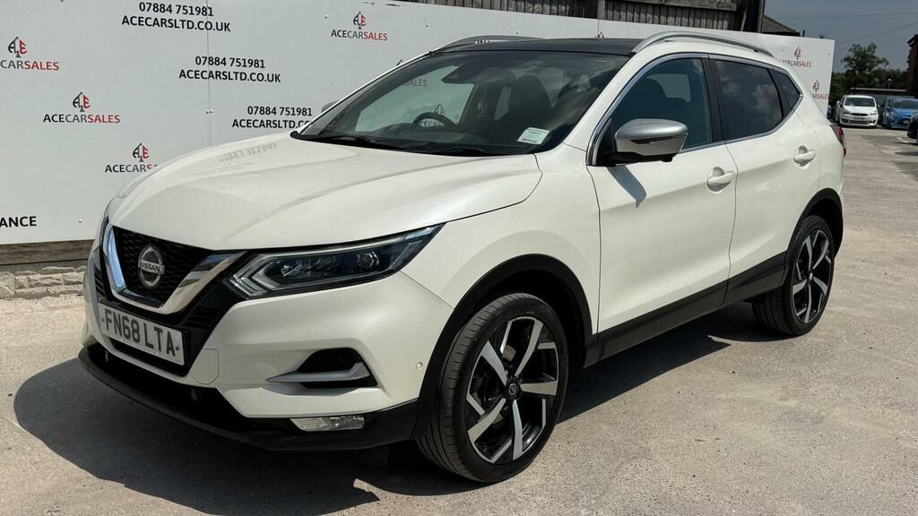 Nissan Qashqai Suv 1.6 Dci Tekna Xtron Euro 6 Ss 201868 FN68LTA White #4