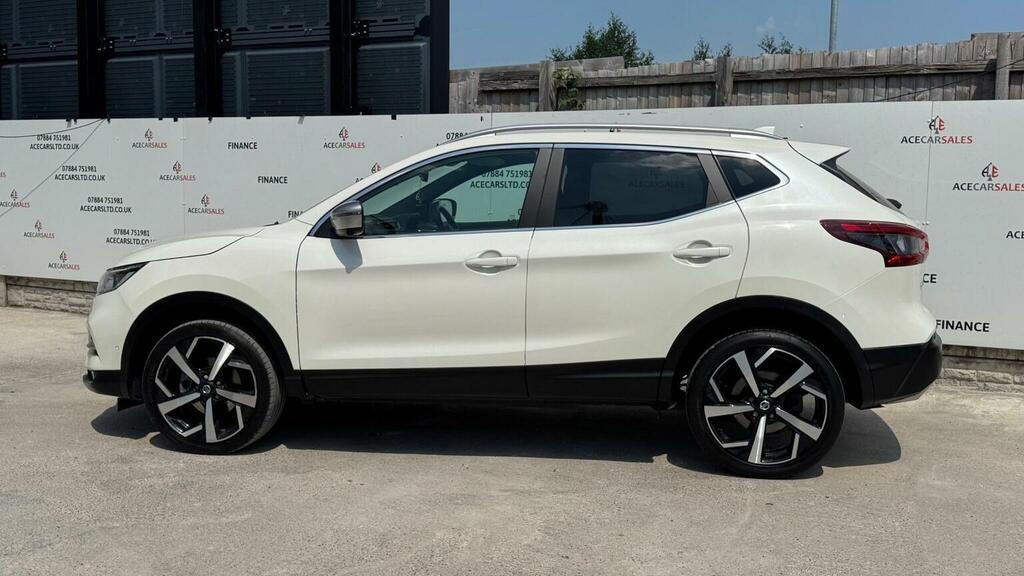 Nissan Qashqai Suv 1.6 Dci Tekna Xtron Euro 6 Ss 201868 FN68LTA White #5