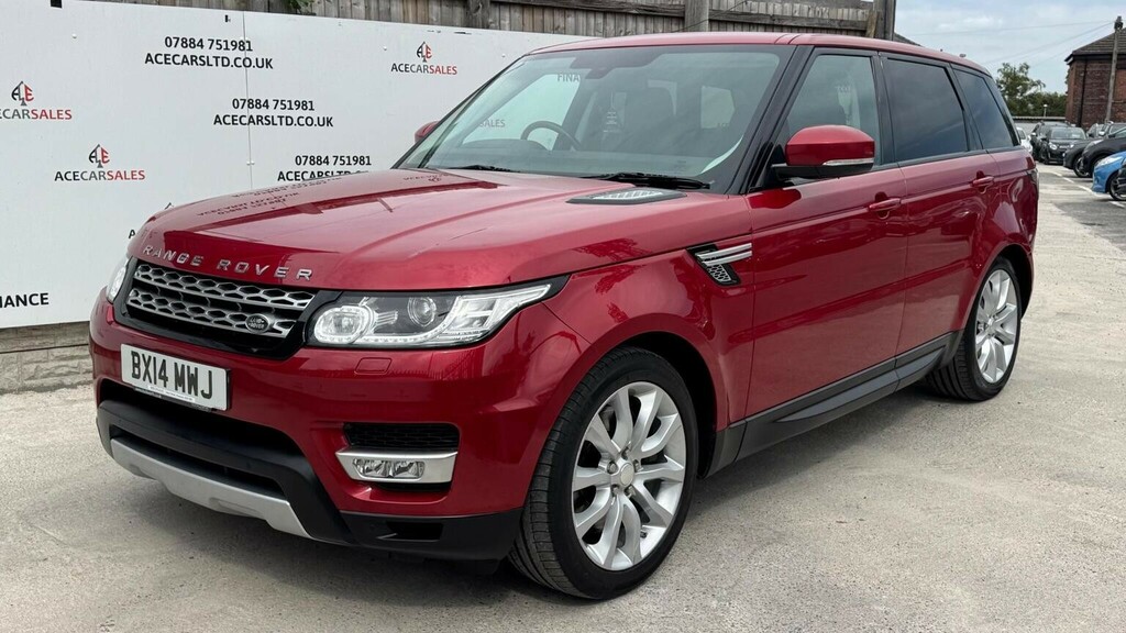 Land Rover Range Rover Sport 3.0 Sd V6 Hse 4Wd Euro 5 Ss Red #4