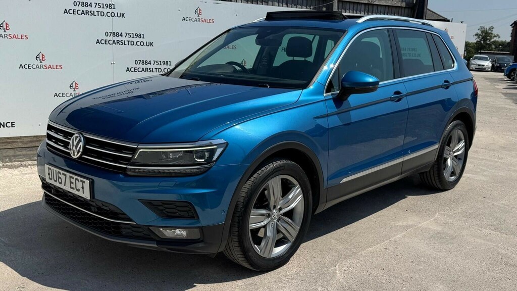 Volkswagen Tiguan 2.0 Tdi Sel Dsg Euro 6 Ss Blue #4