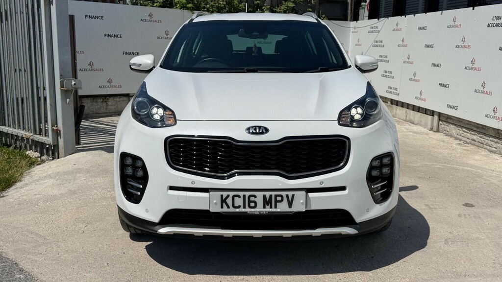 Kia Sportage 2.0 Crdi Gt-line Awd Euro 6 White #3
