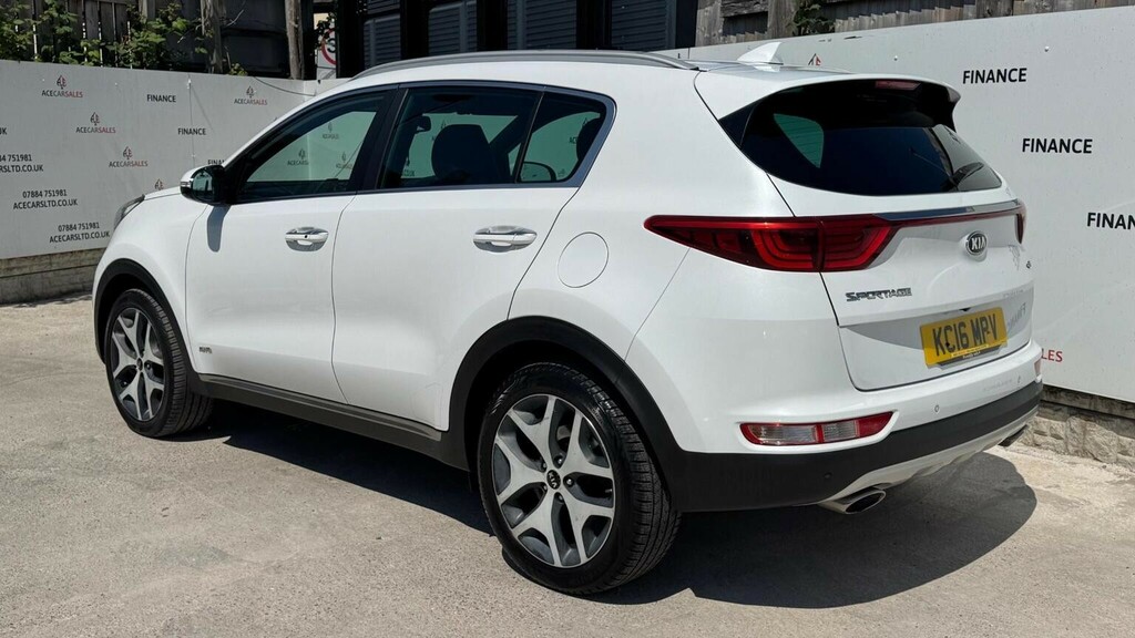 Kia Sportage 2.0 Crdi Gt-line Awd Euro 6 White #6