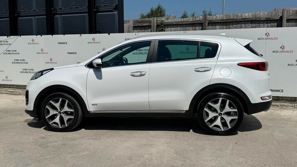 Kia Sportage 2.0 Crdi Gt-line Awd Euro 6 White #5