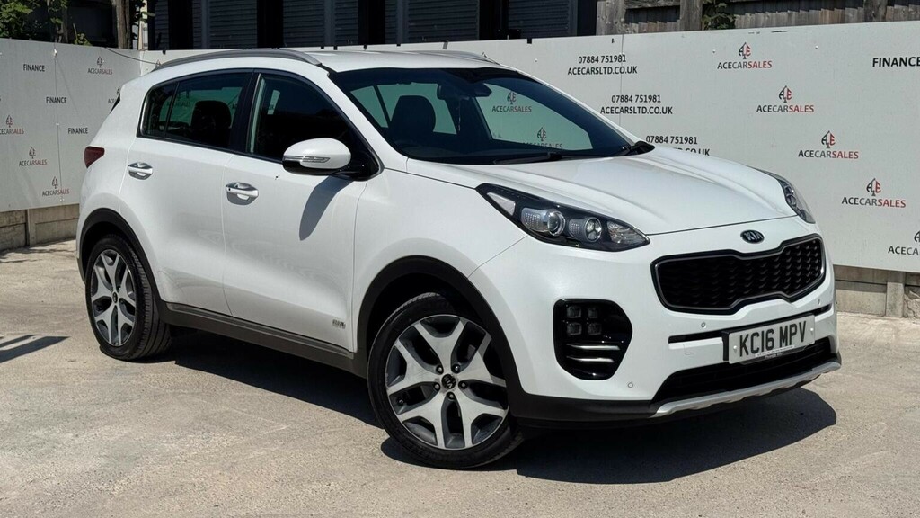 Kia Sportage 2.0 Crdi Gt-line Awd Euro 6 White