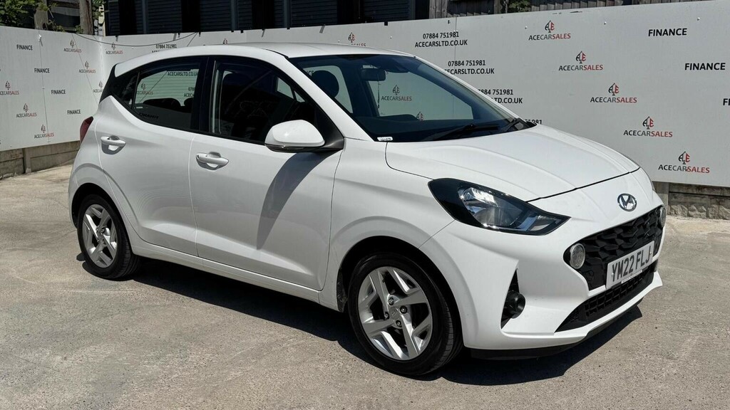 Hyundai I10 1.2 Se Connect Euro 6 Ss White #2