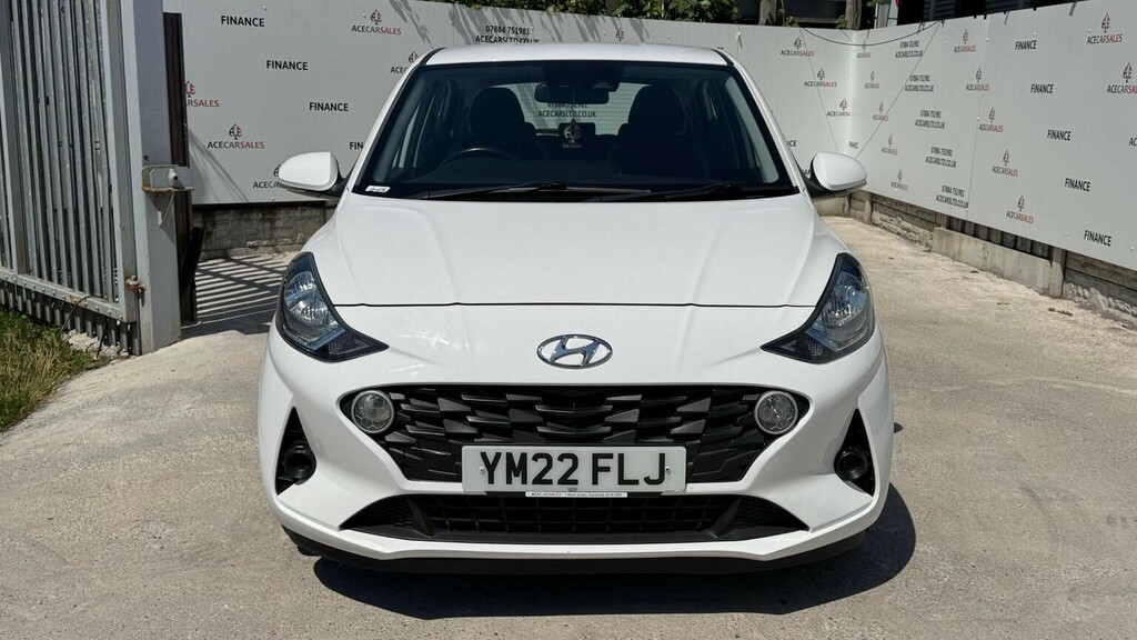 Hyundai I10 1.2 Se Connect Euro 6 Ss White #3