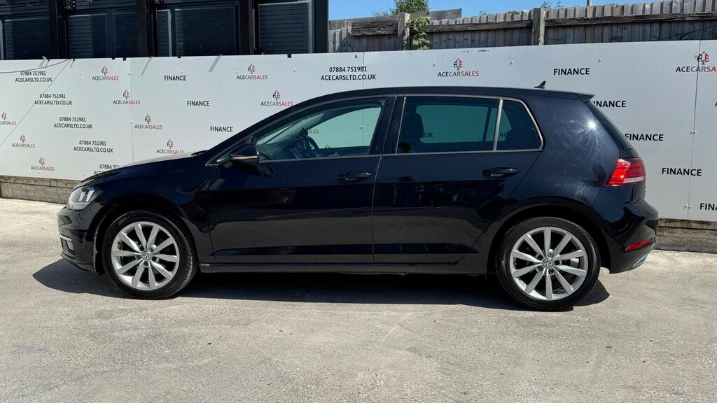 Volkswagen Golf Hatchback 1.6 Tdi Gt Dsg Euro 6 Ss 201868 CA68HLN Black #5