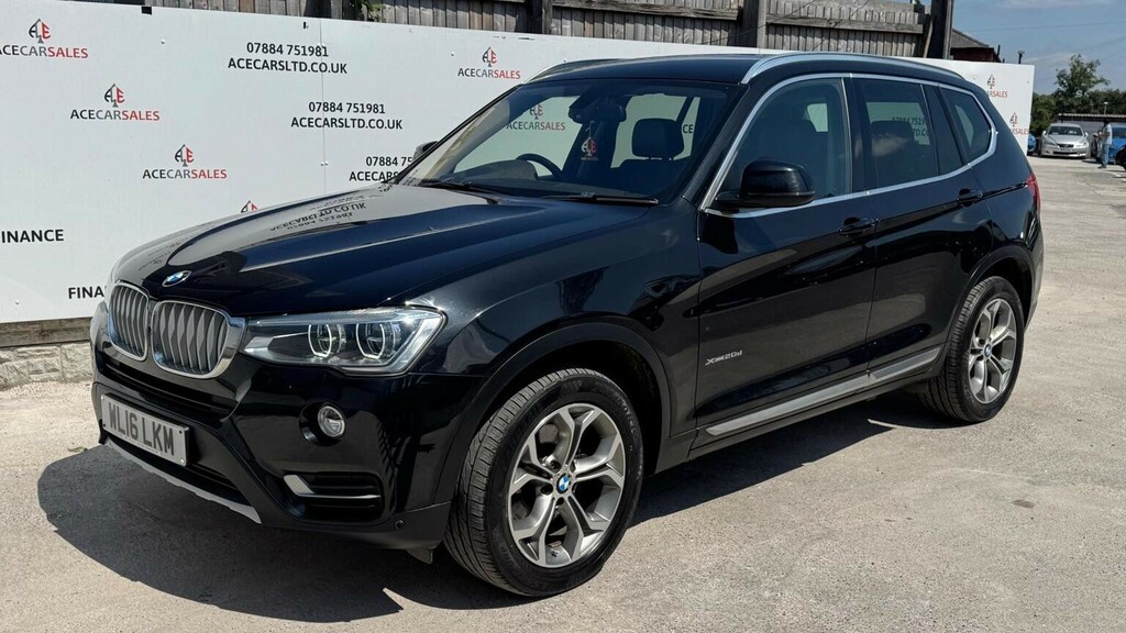 BMW X3 2.0 20D Xline Xdrive Euro 6 Ss Black #4